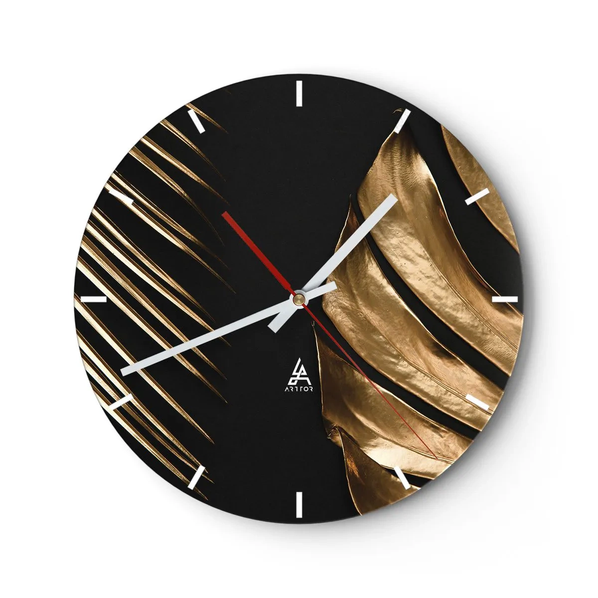 Horloge murale - Pendule murale - Différent et tout aussi cher - 40x40 cm