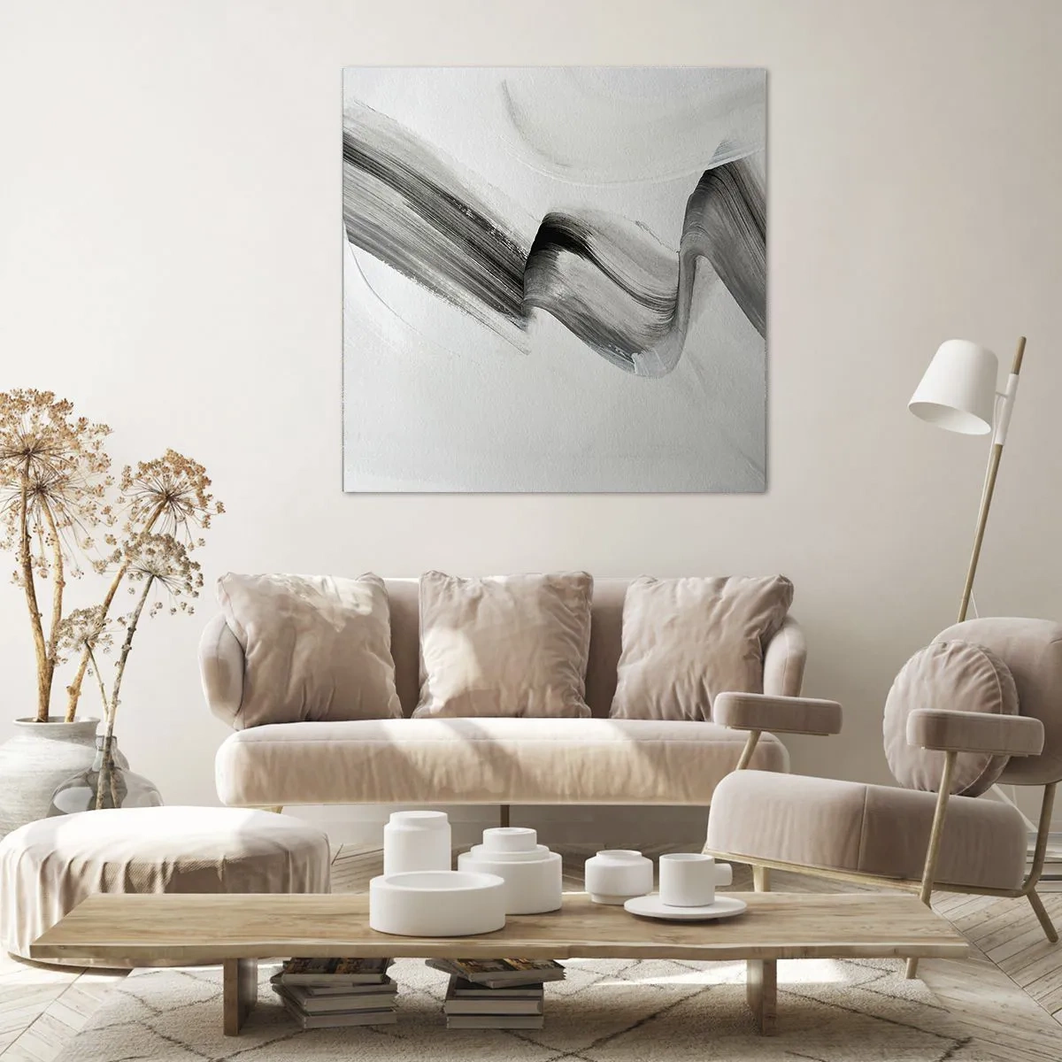 Impression sur toile - Image sur toile - Mine de rien pour s'amuser - 60x60 cm