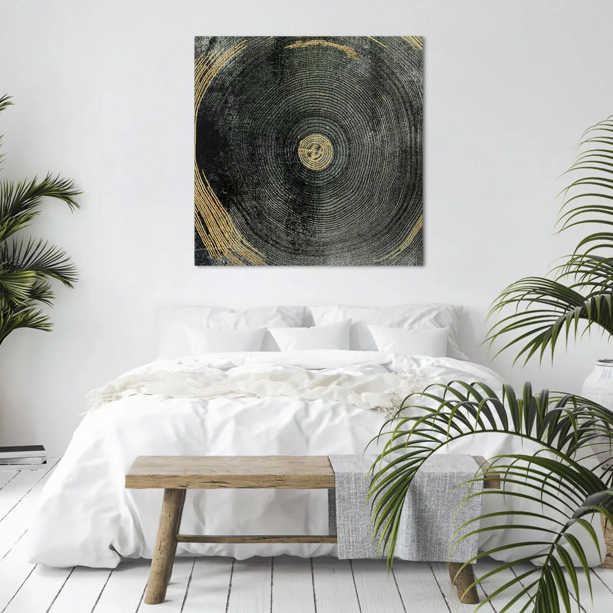 Impression sur toile - Image sur toile - Changement et persistance - 70x70 cm