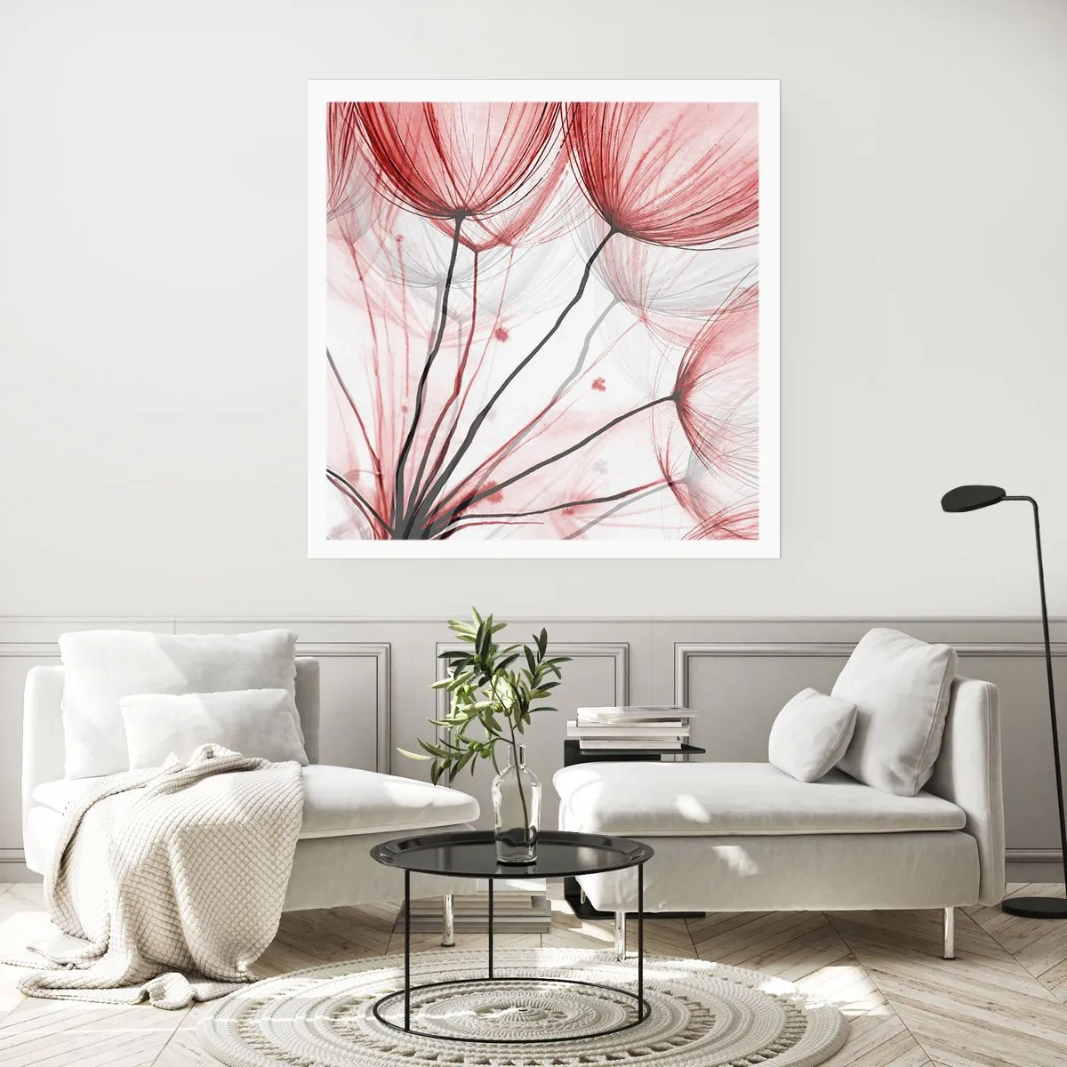 Affiche - Poster - Avant le départ - 30x30 cm