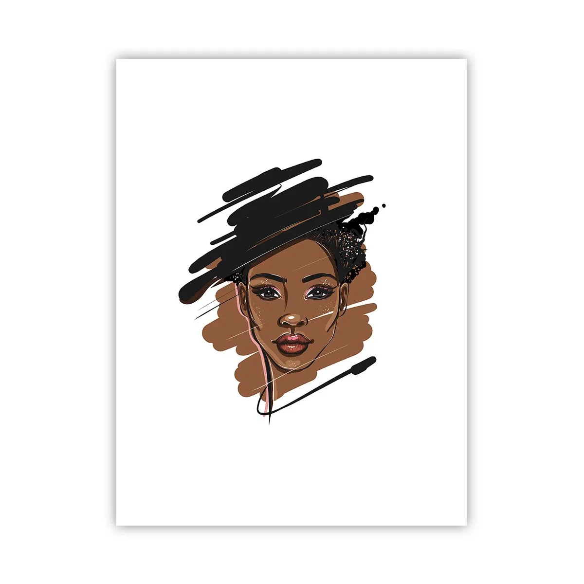 Affiche - Poster - Doux comme le chocolat - 30x40 cm