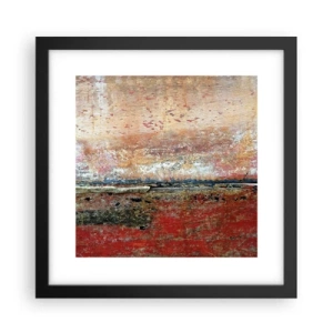 Affiche dans un cadre noir - Poster - C'est peut-être la mer - 30x30 cm