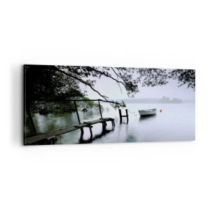 Impression sur toile - Image sur toile - Tu te reposes déjà - 100x40 cm