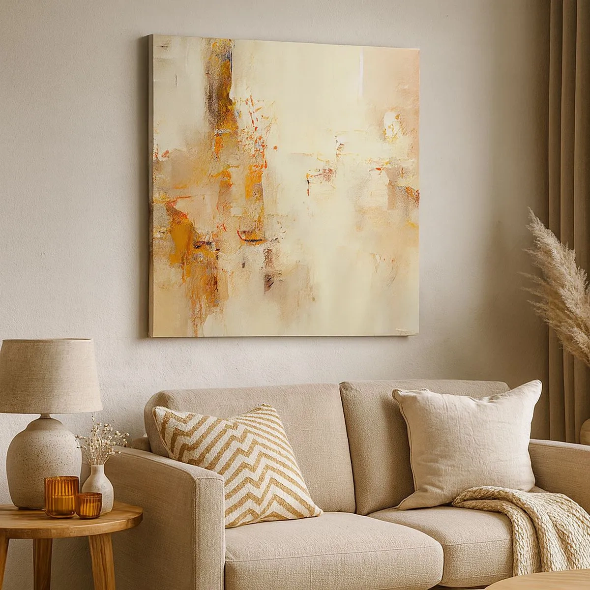 Impression sur toile - Image sur toile - Âme de l'ambre - 30x30 cm