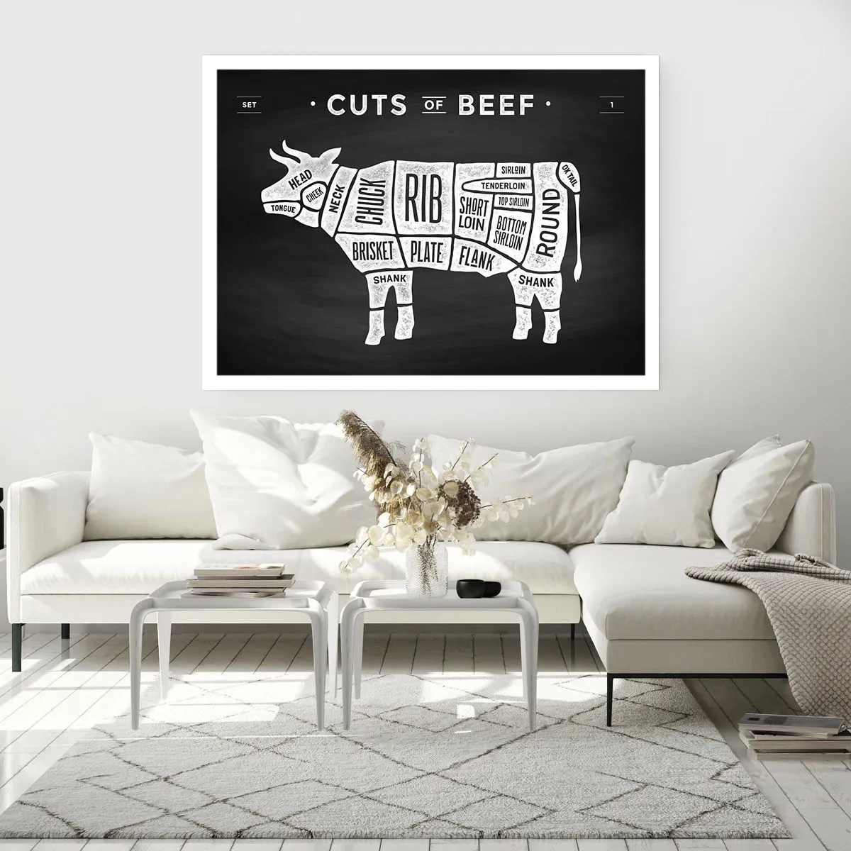 Affiche - Poster - L'art de la découpe - 50x40 cm