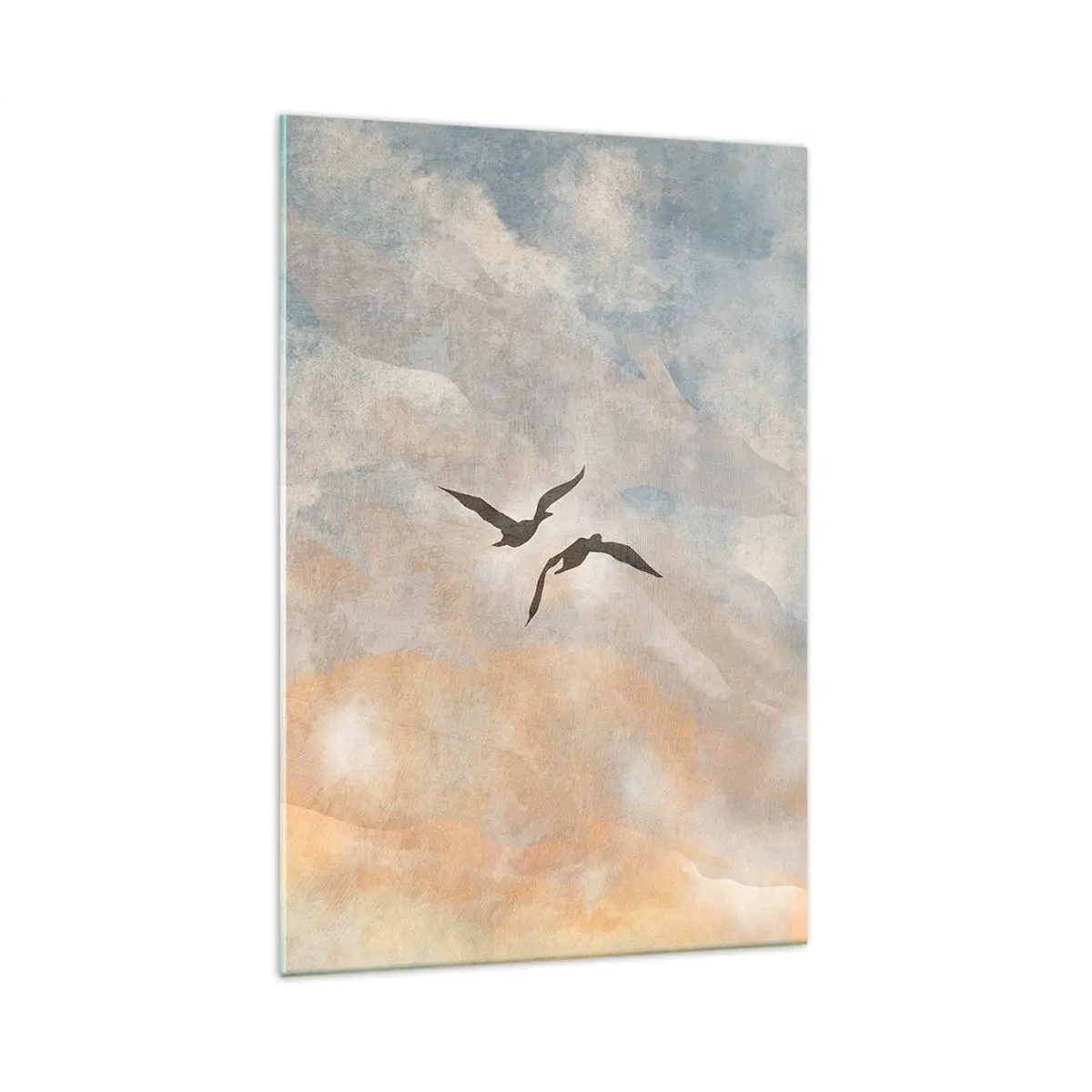 Impression sur verre - Image sur verre - Danse du ciel - 70x100 cm