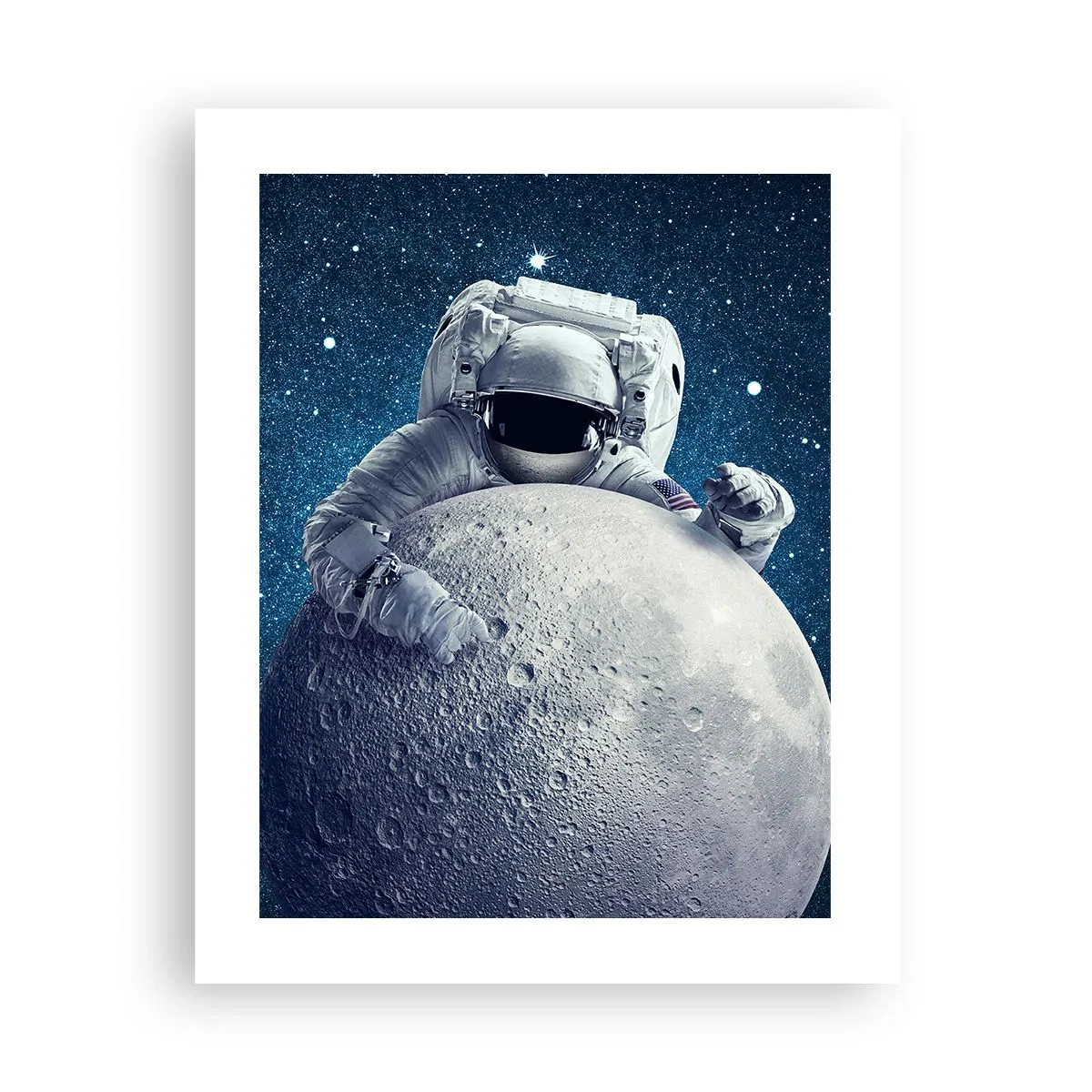 Affiche - Poster - Comique de l'espace - 40x50 cm
