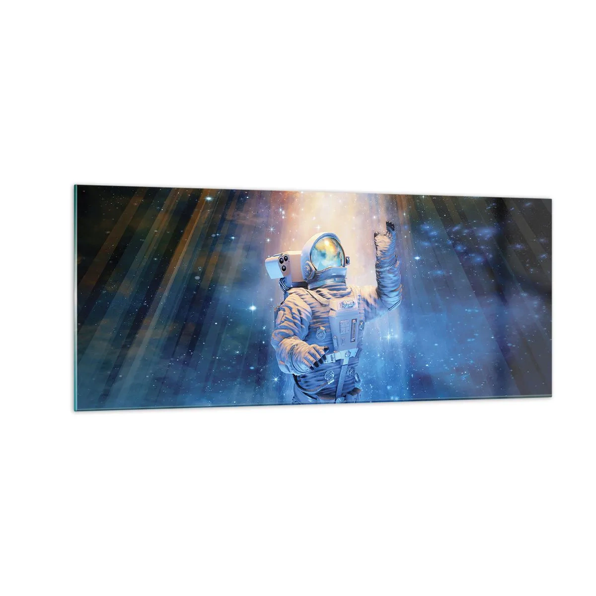 Impression sur verre - Image sur verre - Enfin arrivé - 100x40 cm