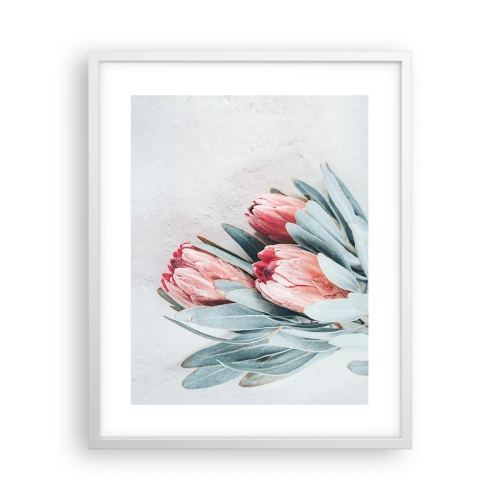 Affiche dans un cadre blanc - Poster - Honte de leur propre beauté - 40x50 cm