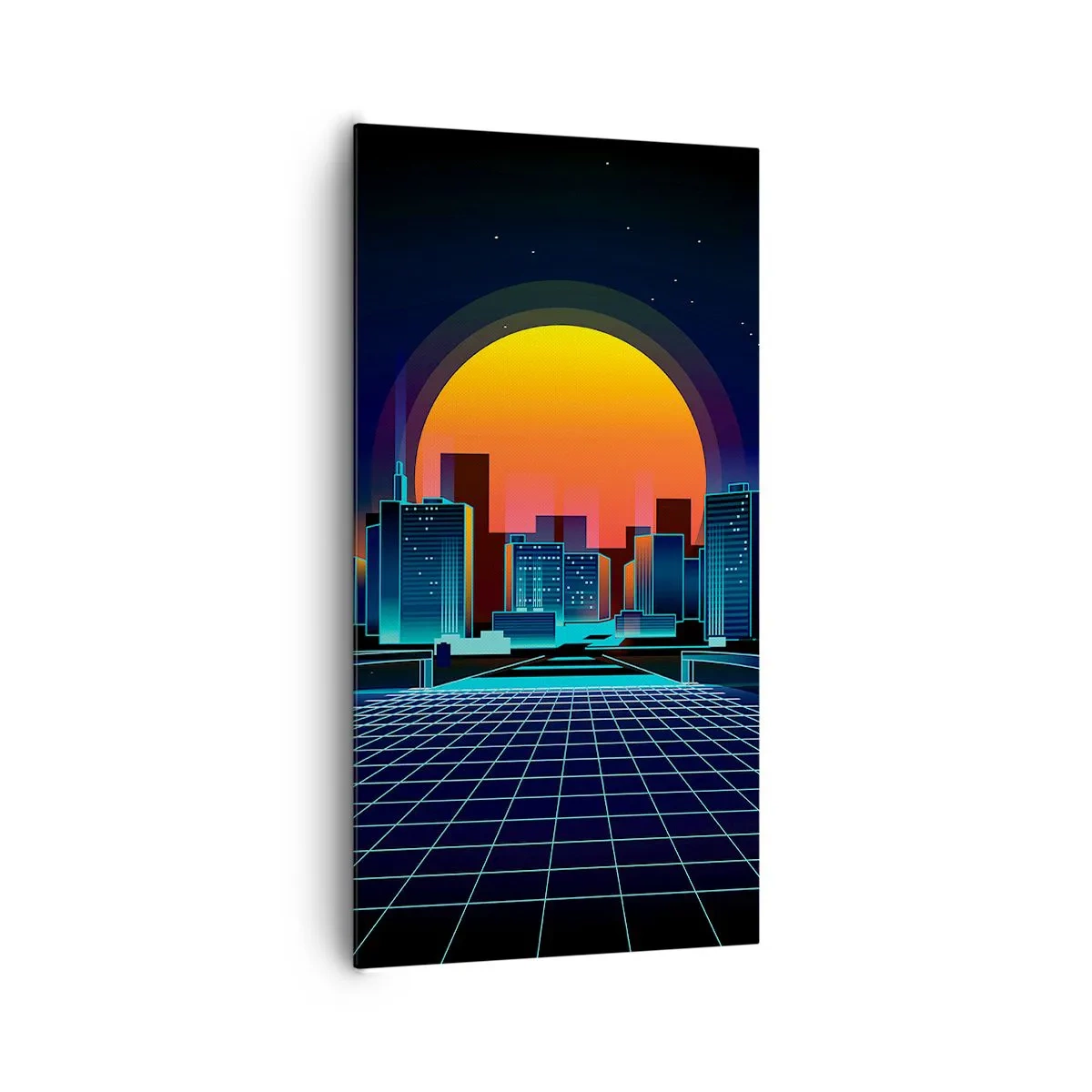 Impression sur toile - Image sur toile - Vous voulez toujours passer au réel ? - 65x120 cm