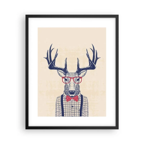 Affiche dans un cadre noir - Poster - Une extravagance amusante - 40x50 cm