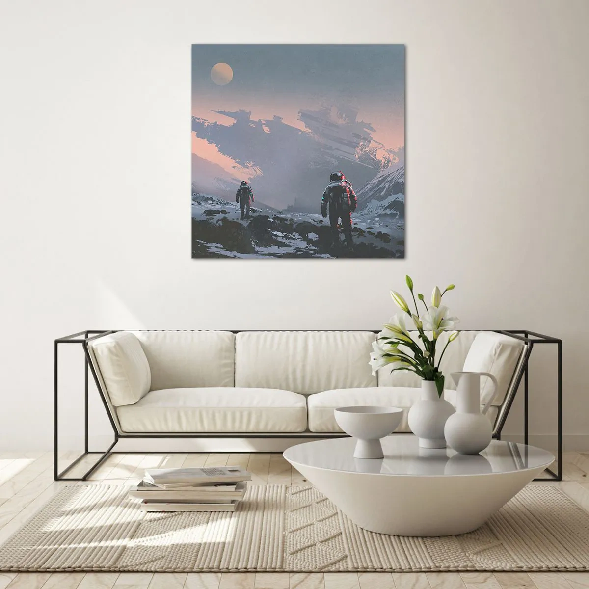 Impression sur verre - Image sur verre - Sous une étoile inconnue - 60x60 cm