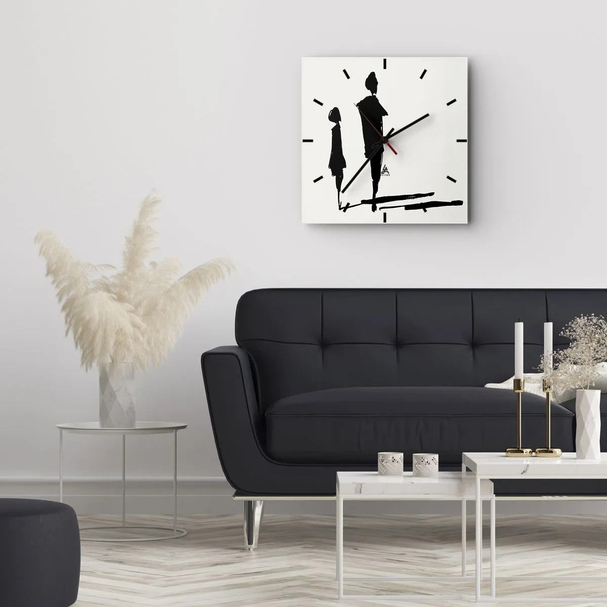 Horloge murale - Pendule murale - Êtes-vous sûr qu'ils sont ensemble ? - 30x30 cm