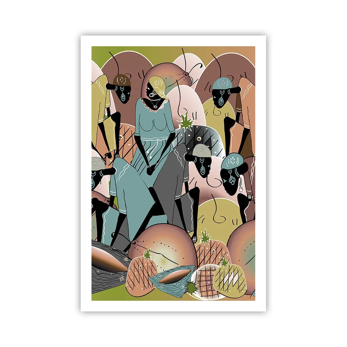 Affiche - Poster - De grandes fêtes arrivent - 61x91 cm