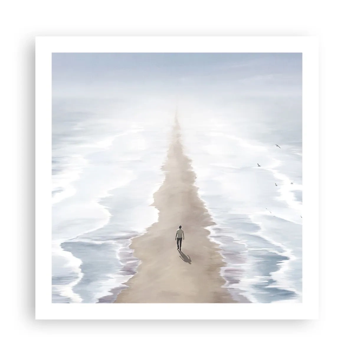 Affiche - Poster - Un brillant avenir - 60x60 cm