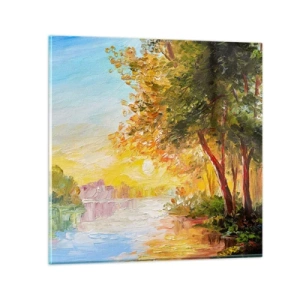 Impression sur verre - Image sur verre - Et in Arcadia ego - 60x60 cm