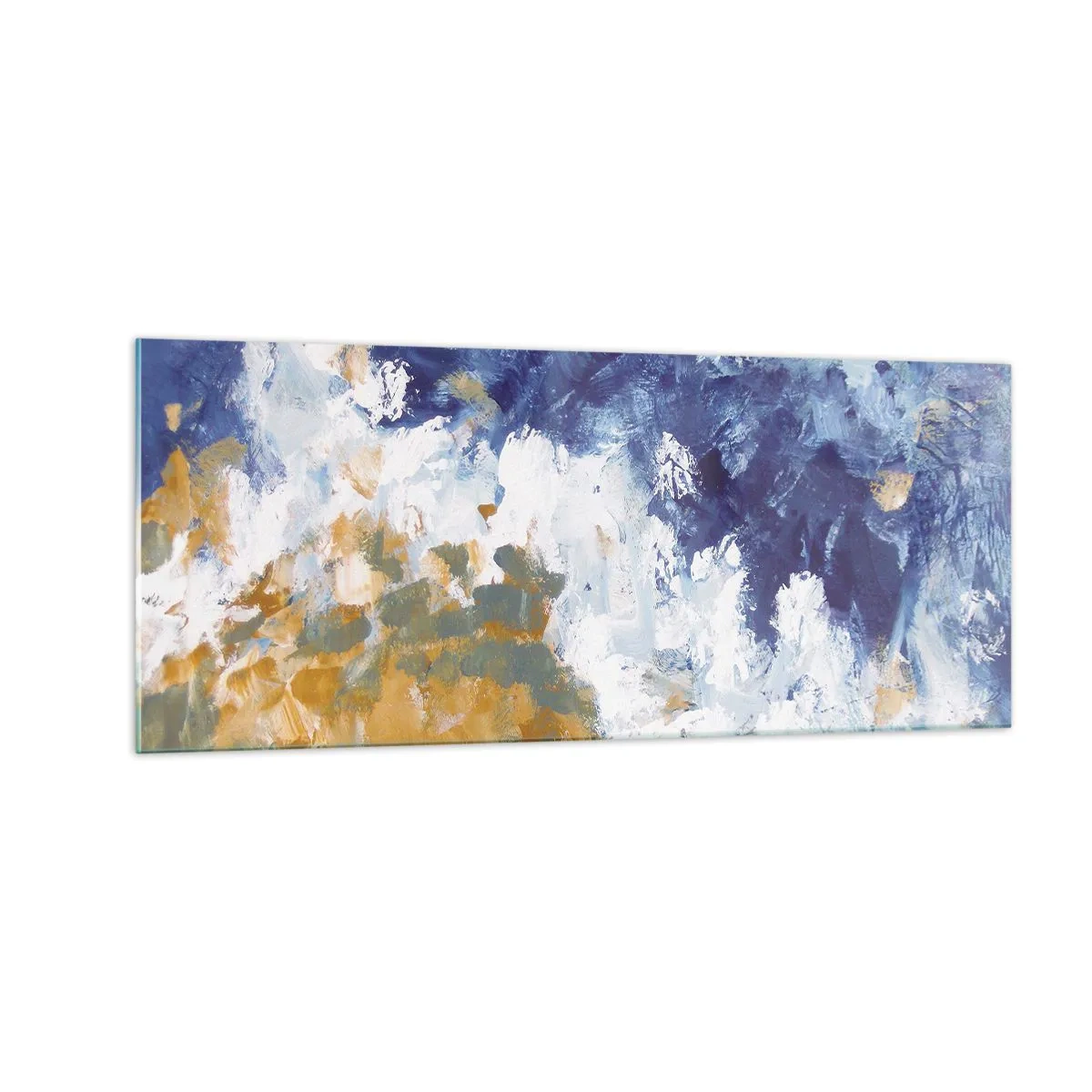 Impression sur verre - Image sur verre - Danse des éléments - 100x40 cm