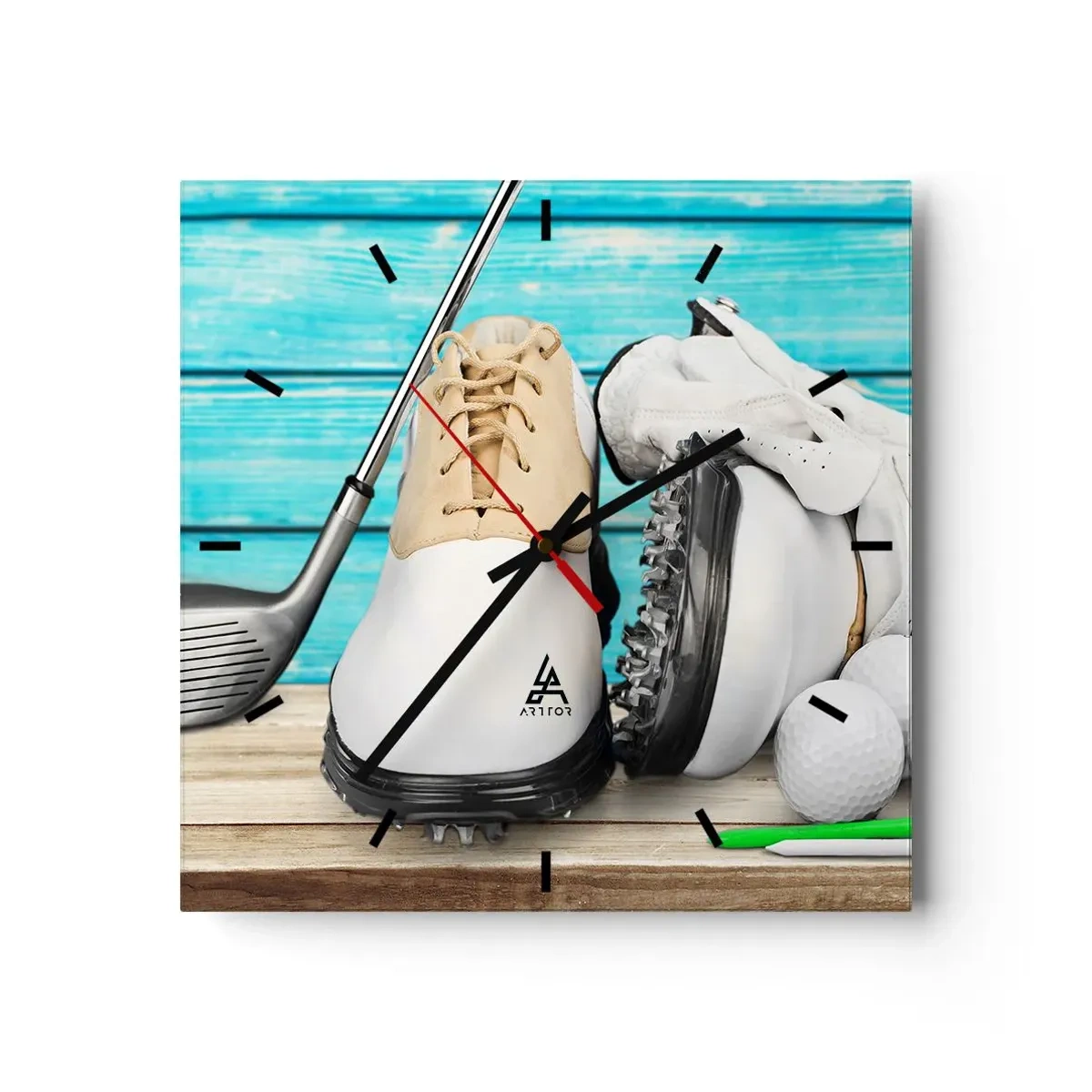 Horloge murale - Pendule murale - Tout est prêt - 40x40 cm