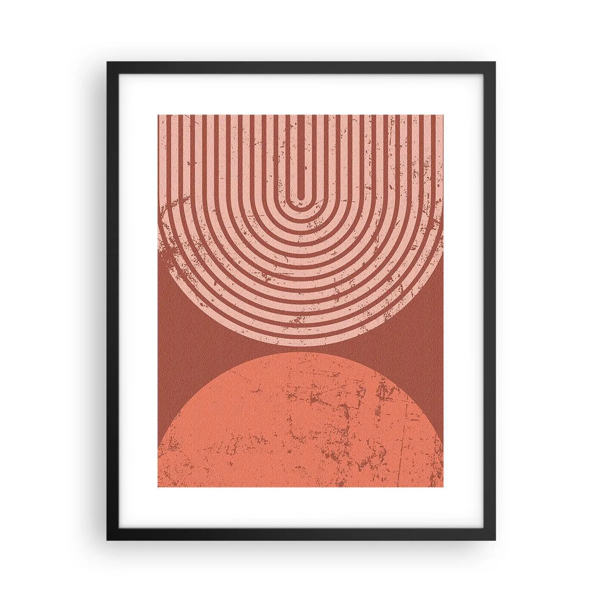 Affiche dans un cadre noir - Poster - Une relation proche - 40x50 cm