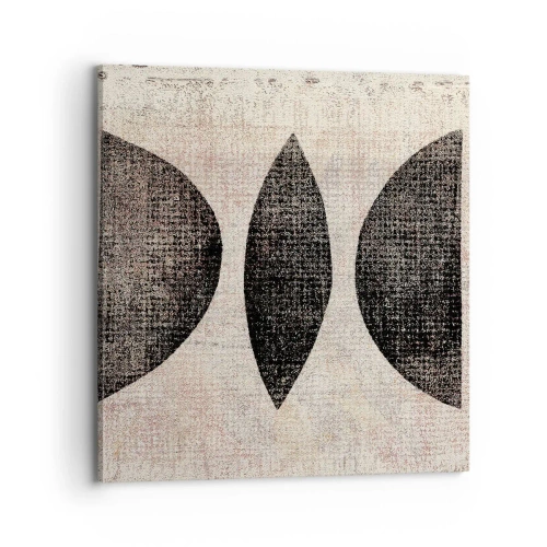 Impression sur toile - Image sur toile - Abstraction ethnique - 70x70 cm