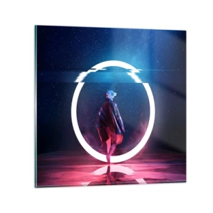 Impression sur verre - Image sur verre - Entre deux mondes - 40x40 cm