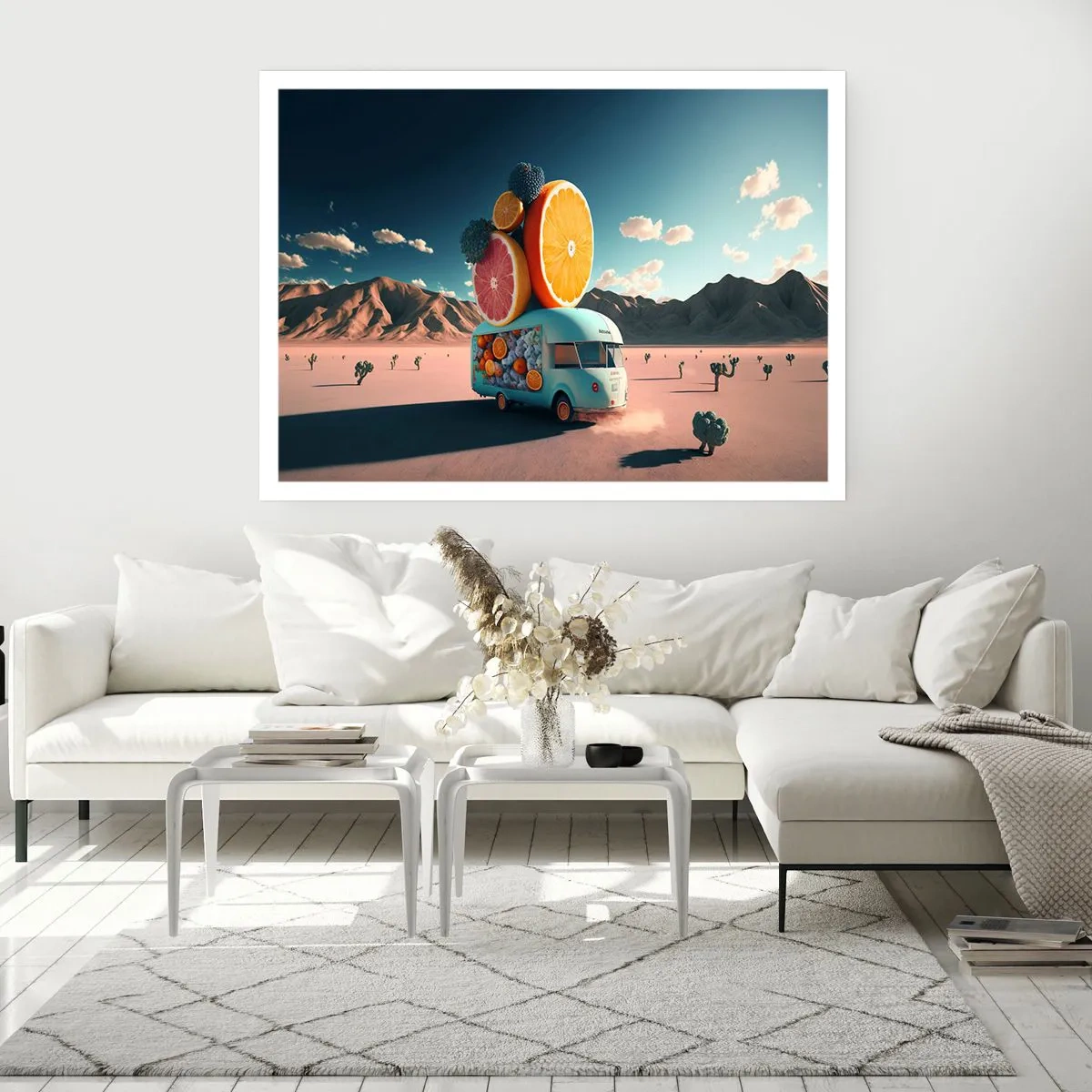 Affiche - Poster - Le goût des vacances - 50x40 cm