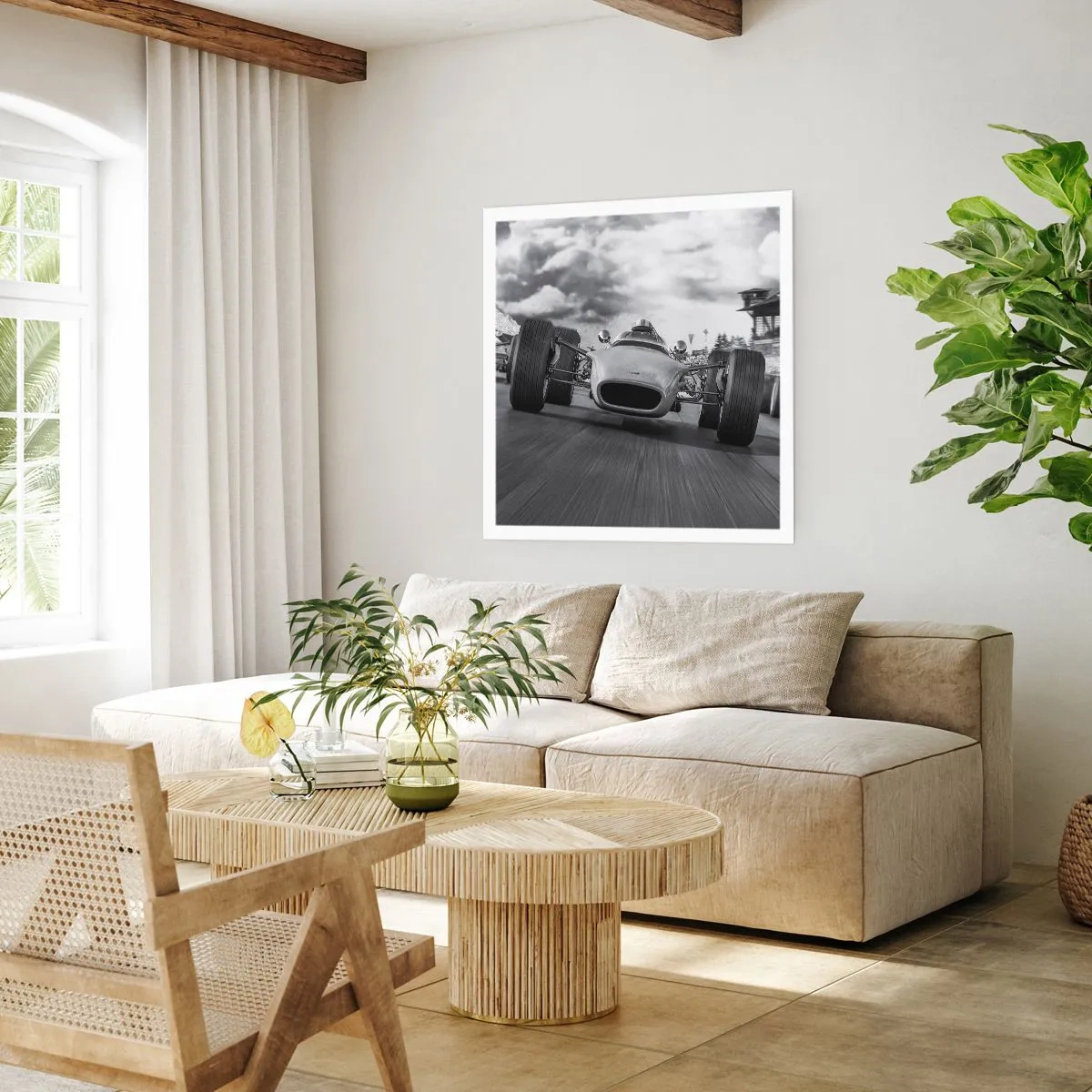 Affiche - Poster - Puissance! - 60x60 cm