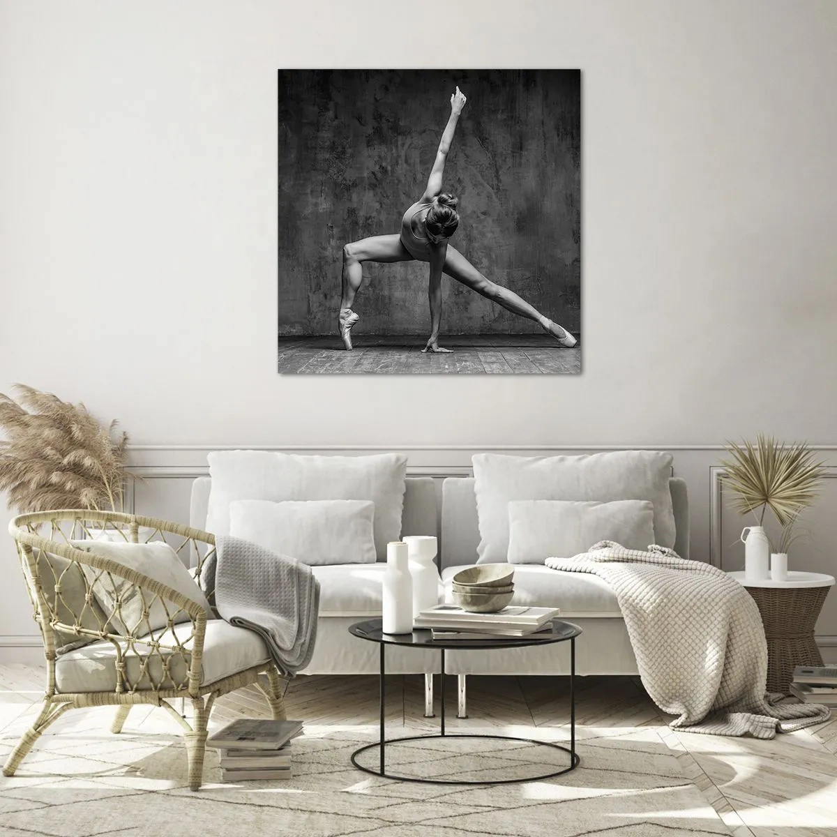 Impression sur verre - Image sur verre - Balance idéale - 40x40 cm