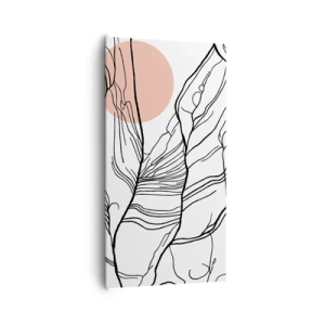 Impression sur toile - Image sur toile - Dans un réseau de brindilles - 65x120 cm