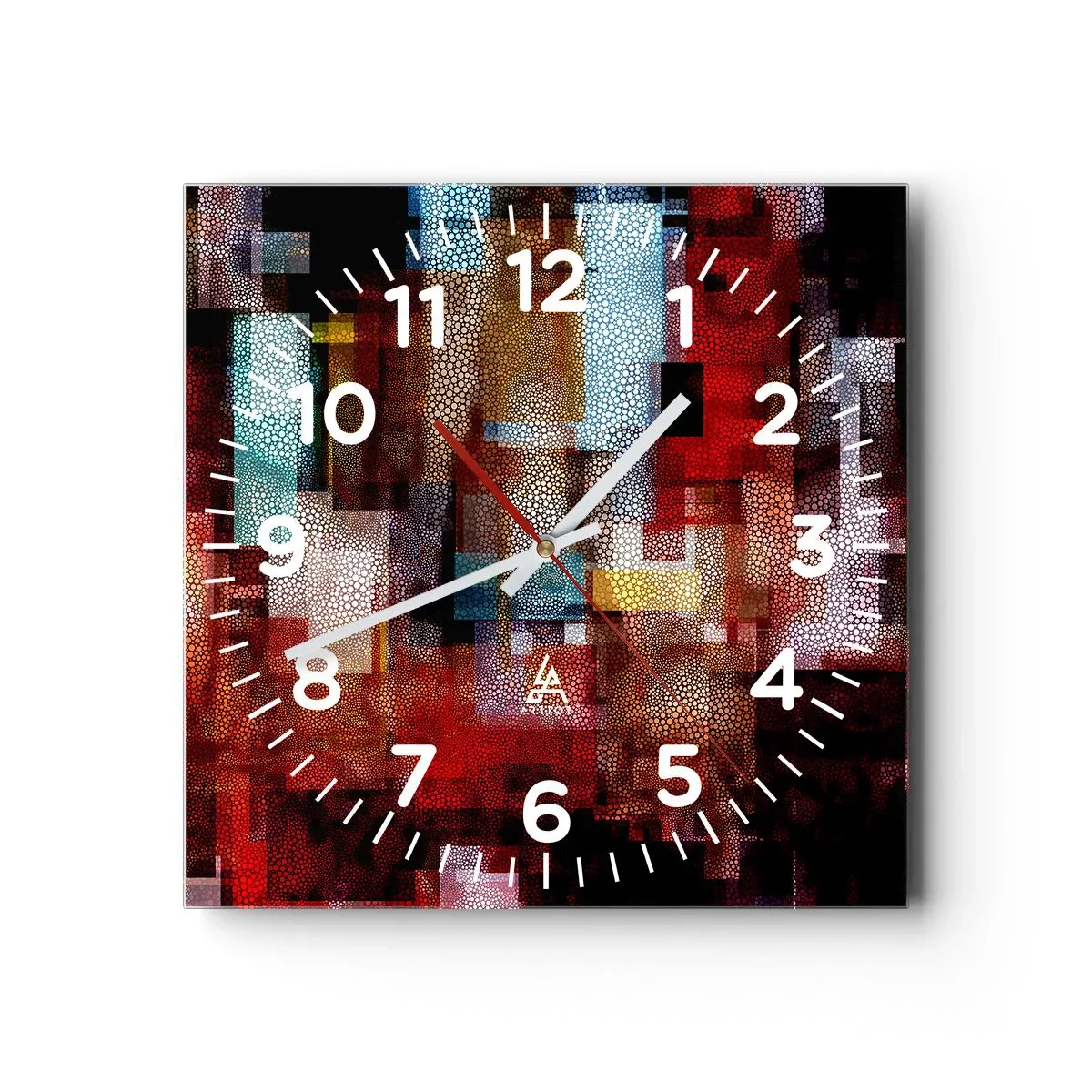 Horloge murale - Pendule murale - Mélange de confusions - 30x30 cm