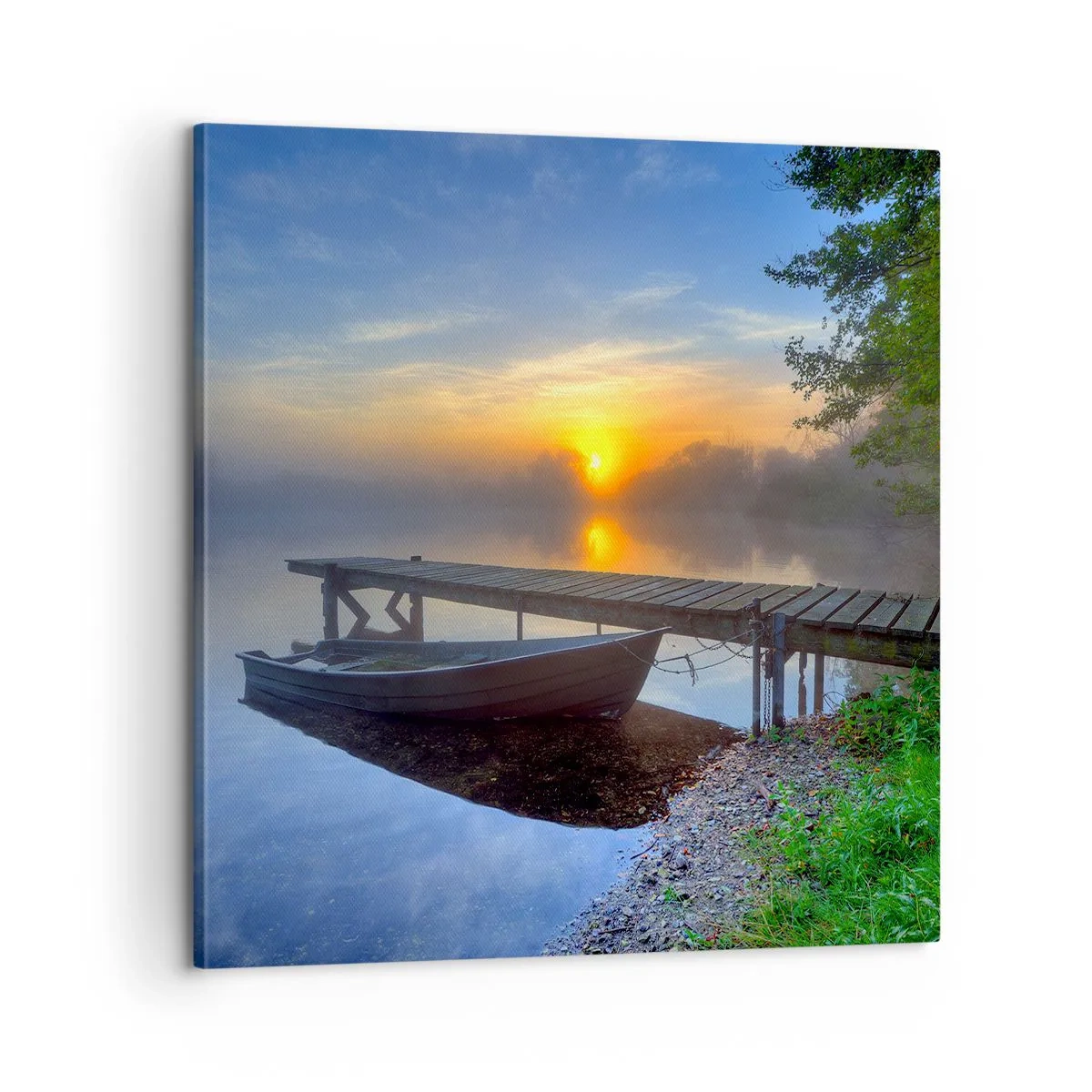 Impression sur toile - Image sur toile - Comment l'ordinaire se transforme en magie - 60x60 cm