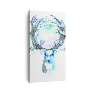 Impression sur toile - Image sur toile - La force et la délicatesse de la nature - 45x80 cm