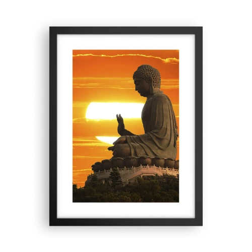 Affiche dans un cadre noir - Poster - Aucune peur du monde - 30x40 cm