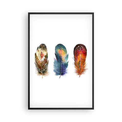 Affiche dans un cadre noir - Poster - Rituels, cérémonies, secrets - 61x91 cm