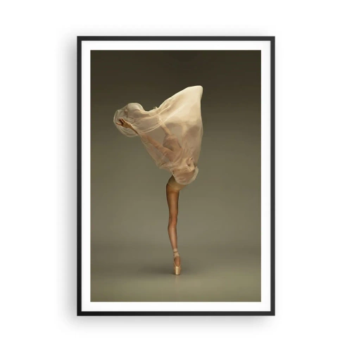 Affiche dans un cadre noir - Poster - Il va bientôt s'envoler - 70x100 cm