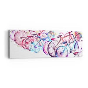 Impression sur toile - Image sur toile - Congrès du club Antymoto - 90x30 cm