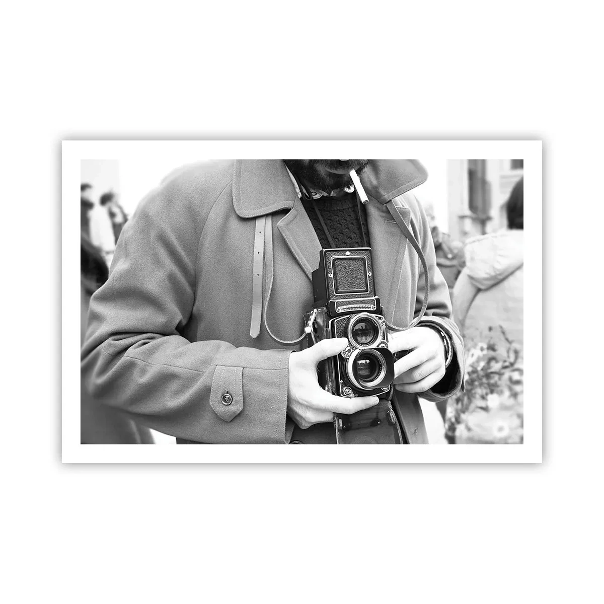 Affiche - Poster - Dans un style rétro - 91x61 cm