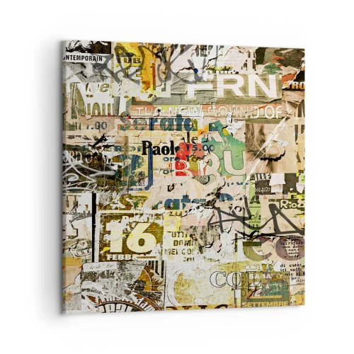 Impression sur toile - Image sur toile - Oh, il se passe quelque chose... - 50x50 cm