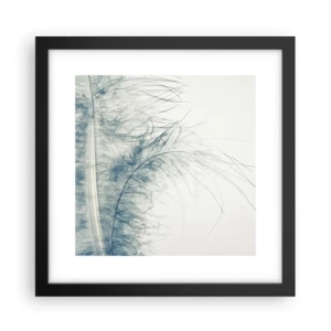 Affiche dans un cadre noir - Poster - Les sept natures - 30x30 cm