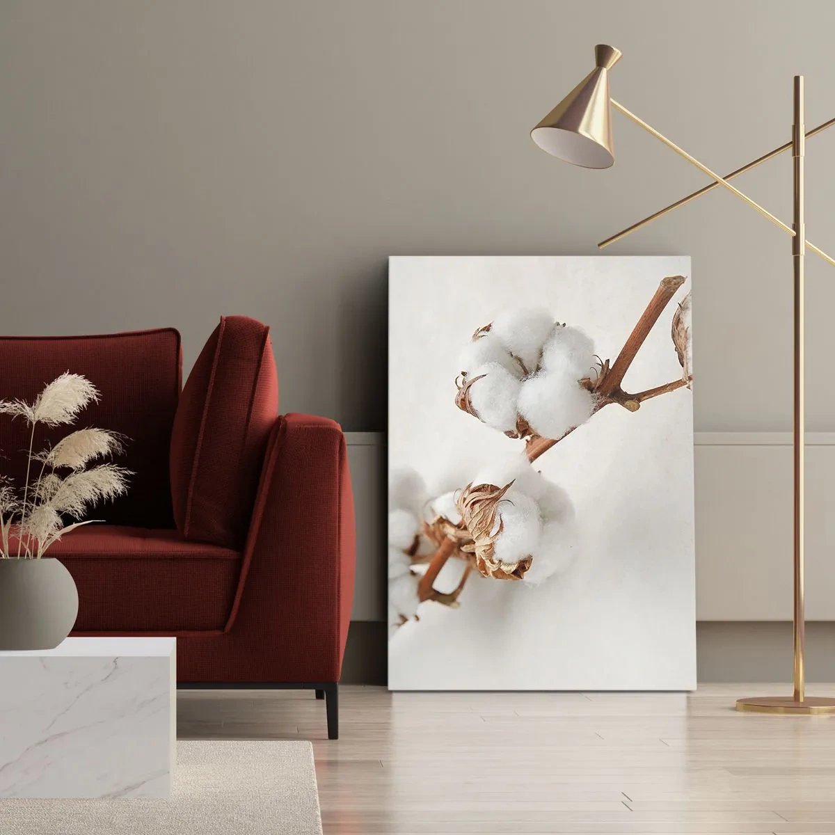 Impression sur toile - Image sur toile - Seulement caliner - 55x100 cm