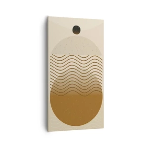 Impression sur toile - Image sur toile - Sur l'origine des figures géométriques - 55x100 cm