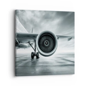 Impression sur toile - Image sur toile - Sent la force! - 40x40 cm