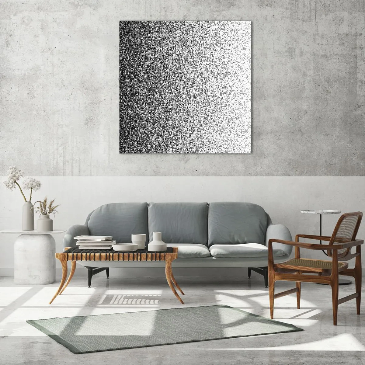 Impression sur verre - Image sur verre - Du coté de la lumière - 60x60 cm