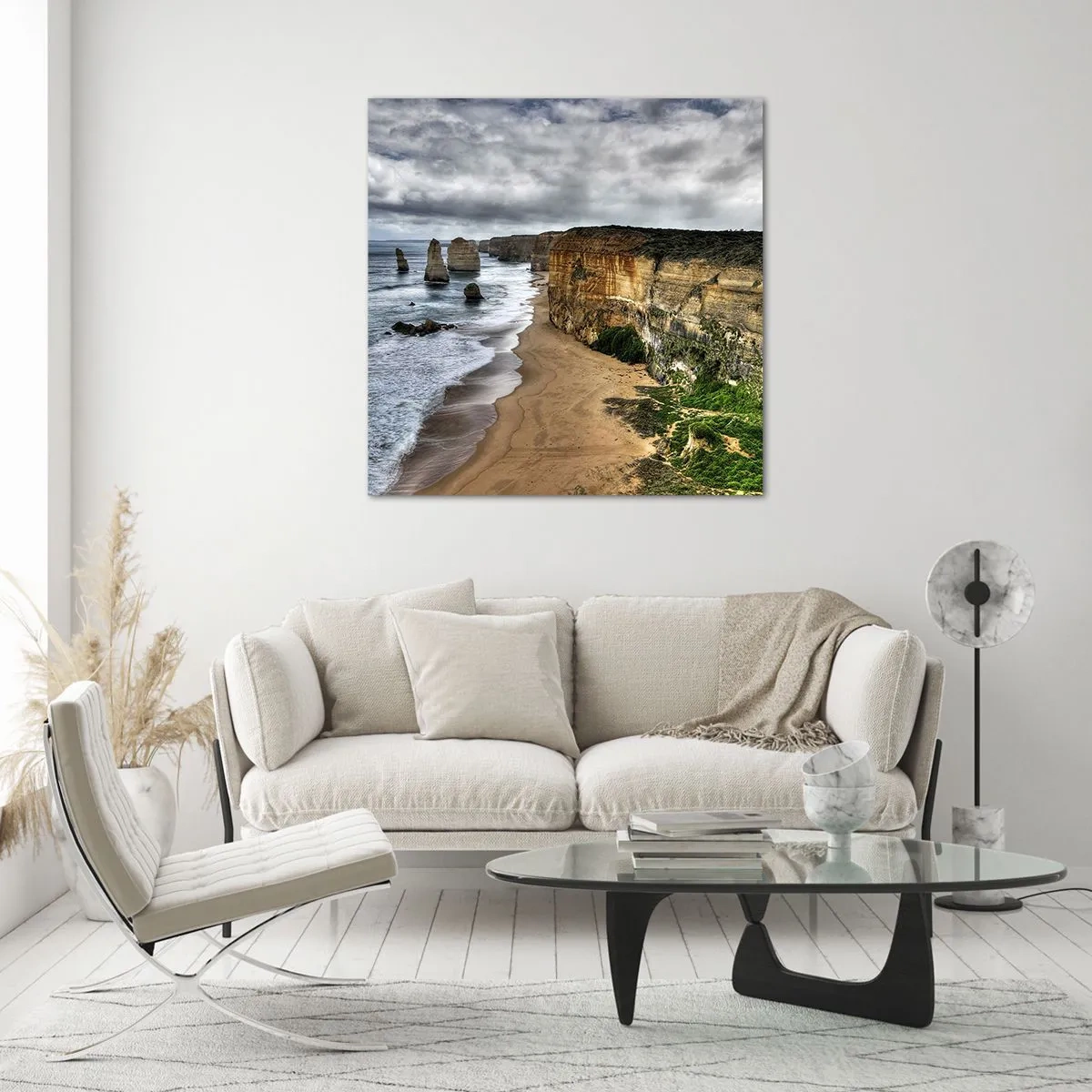 Impression sur verre - Image sur verre - Beauté brute - 70x70 cm