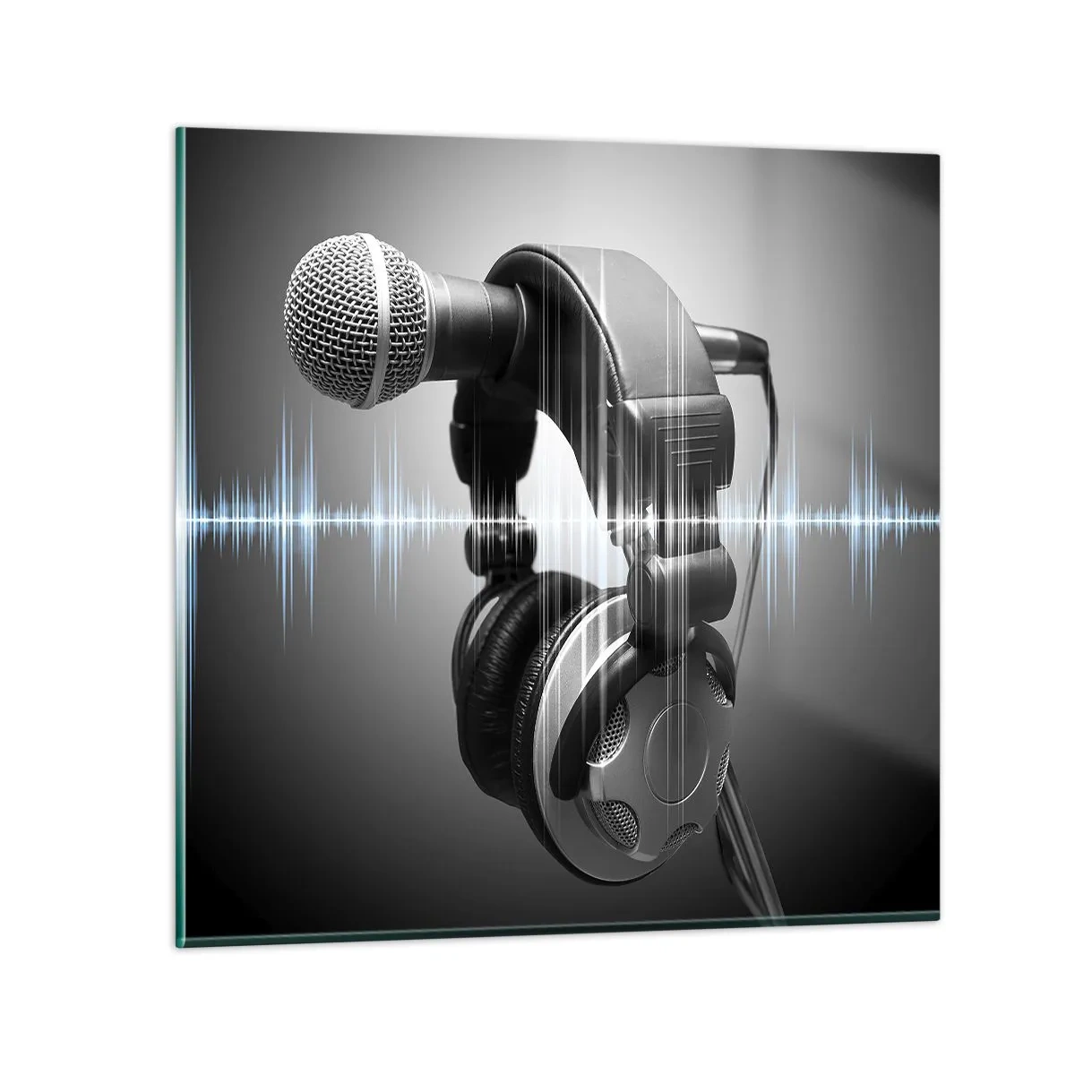 Impression sur verre - Image sur verre - Vous pouvez encore entendre son chant - 70x70 cm