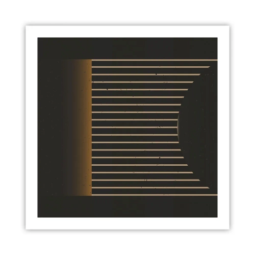 Affiche - Poster - Explorez les ténèbres - 60x60 cm