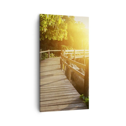 Impression sur toile - Image sur toile - Un autre tour, un autre miracle - 45x80 cm