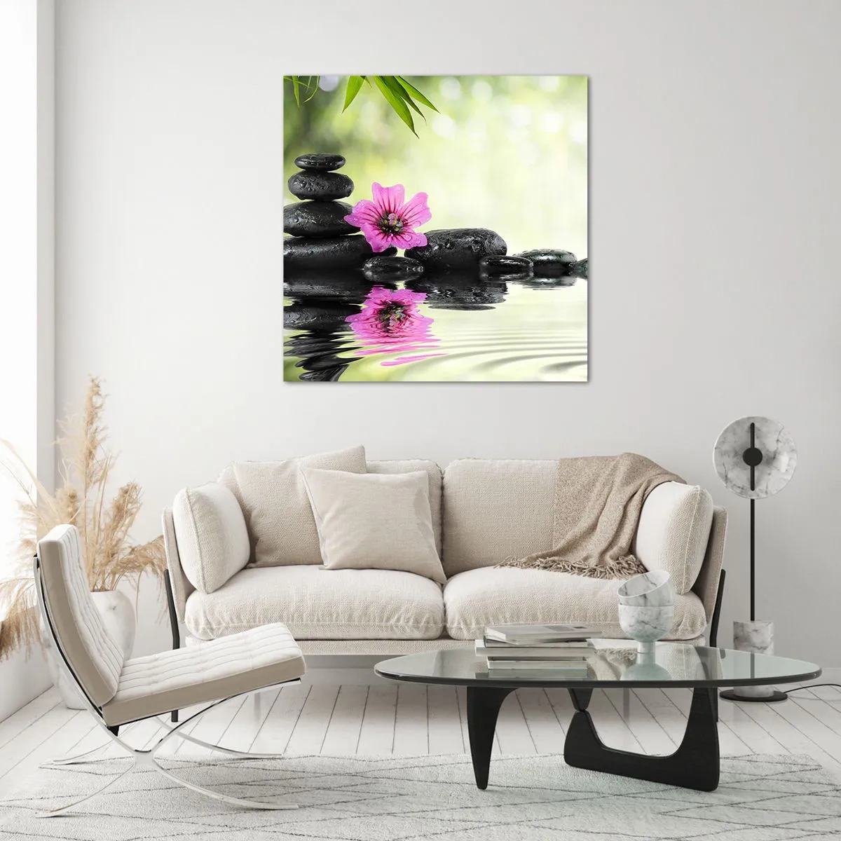 Impression sur verre - Image sur verre - Temps pour l'âme - 30x30 cm