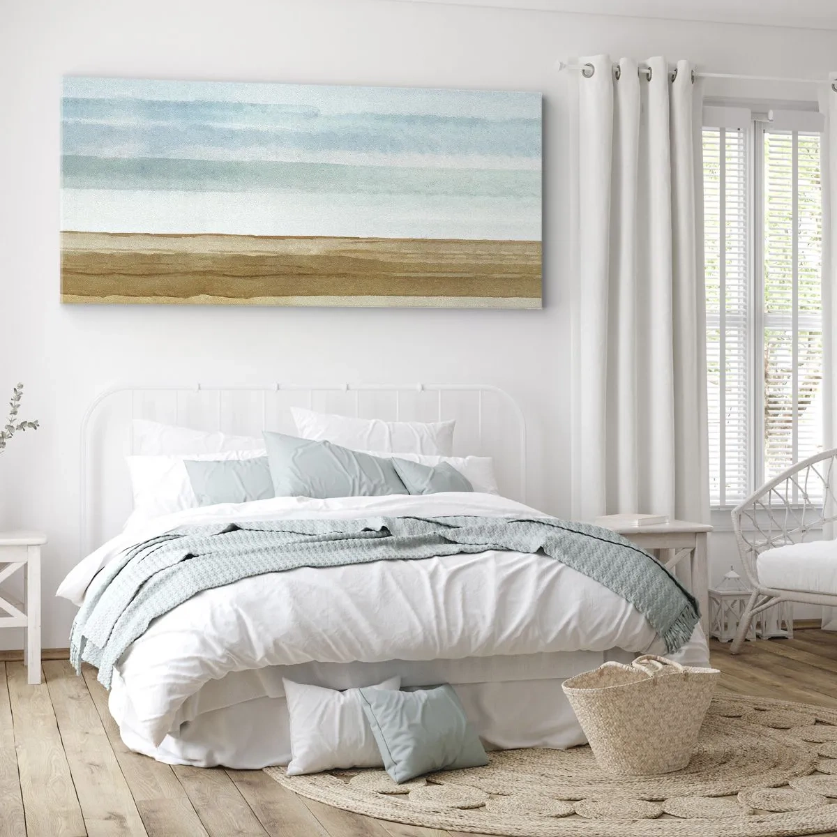 Impression sur toile - Image sur toile - Réconfort - 100x40 cm