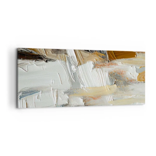 Impression sur toile - Image sur toile - Couches colorées - 100x40 cm